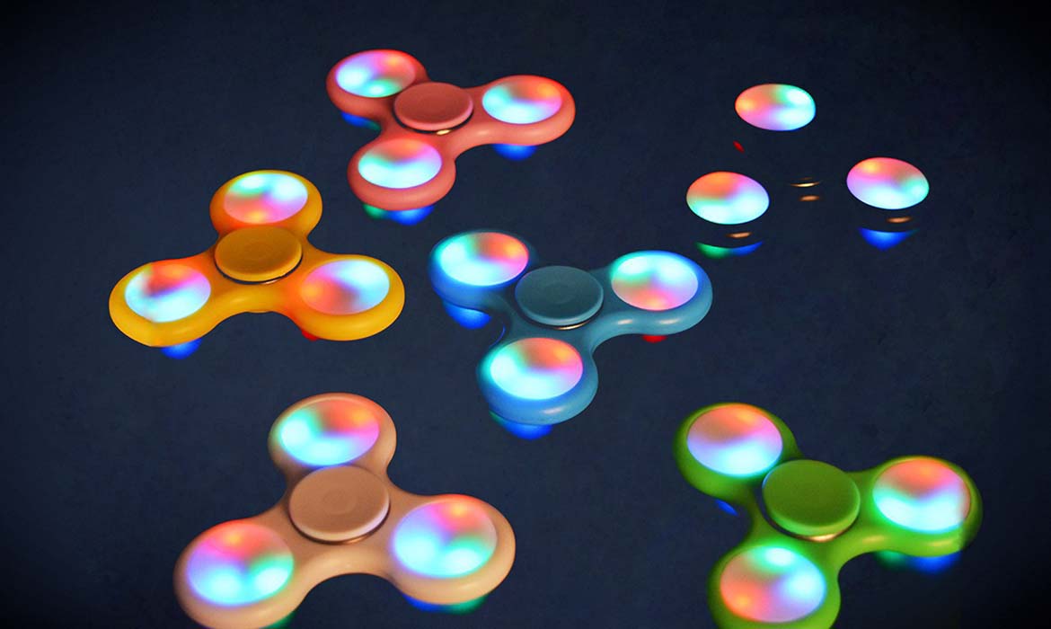 Hand Spinner Lumineux Publicitaire